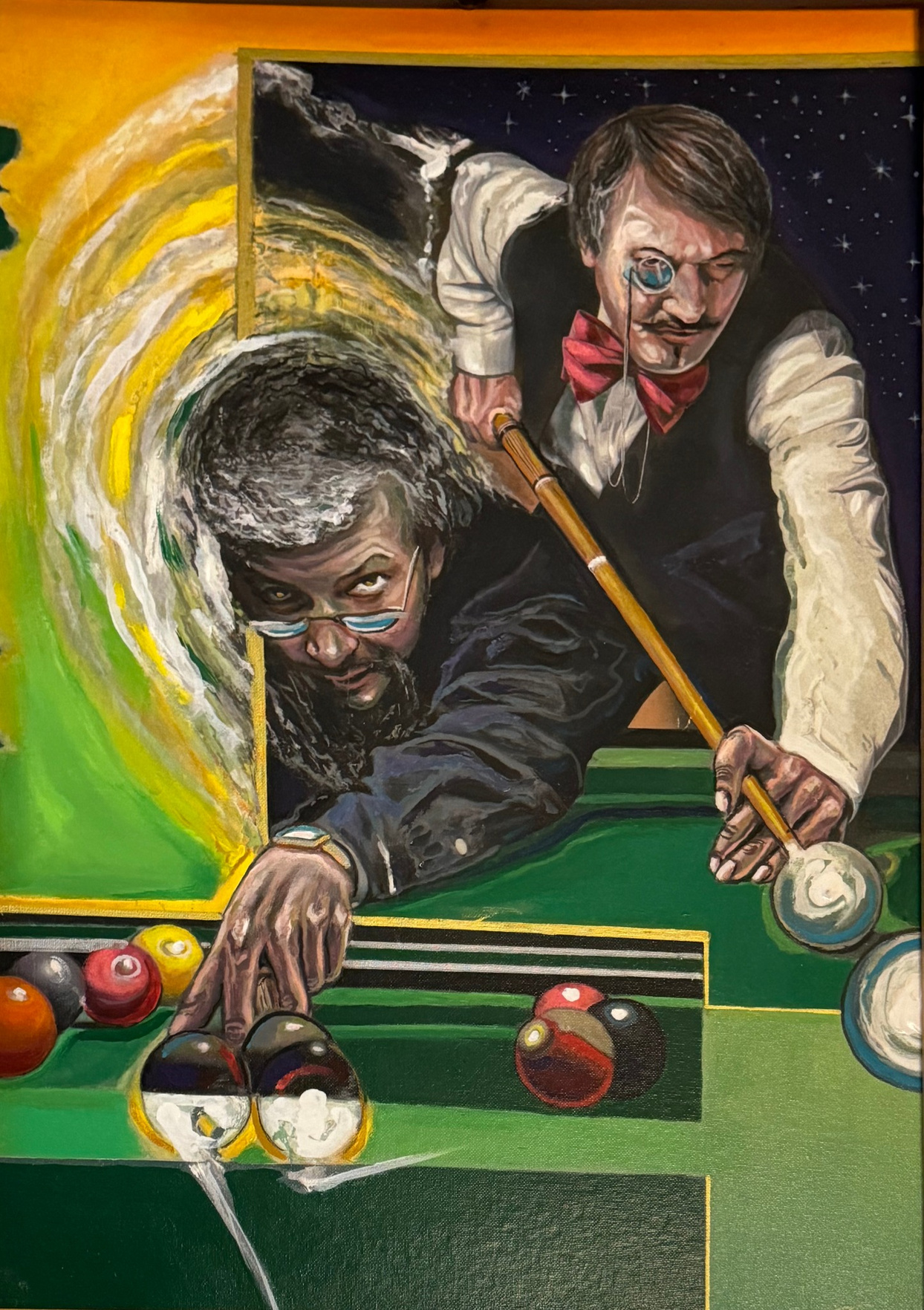 Hra diktátorů olej na sololitu